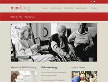 Tablet Screenshot of mindsong.org.uk